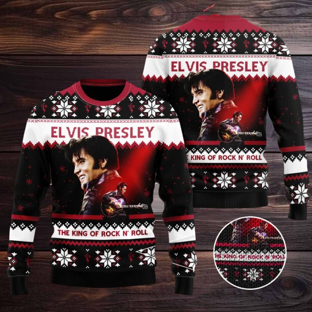 Elvis Presley Ugly Sweater – TANTN 9633 Elvis Presley Ugly Sweater – TANTN 9633