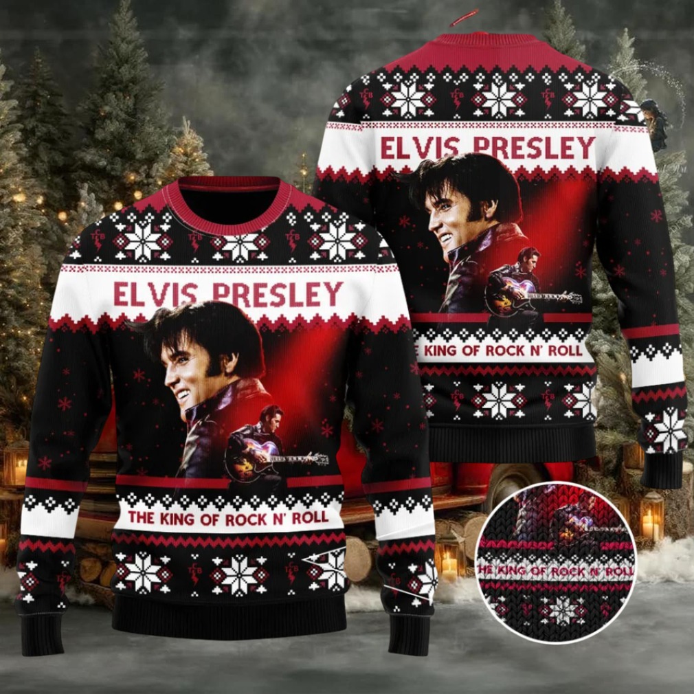 Elvis Presley Ugly Sweater – TANTN 9633 Elvis Presley Ugly Sweater – TANTN 9633