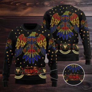 Elvis Presley Ugly Sweater – TANTN 9635 Elvis Presley Ugly Sweater – TANTN 9635