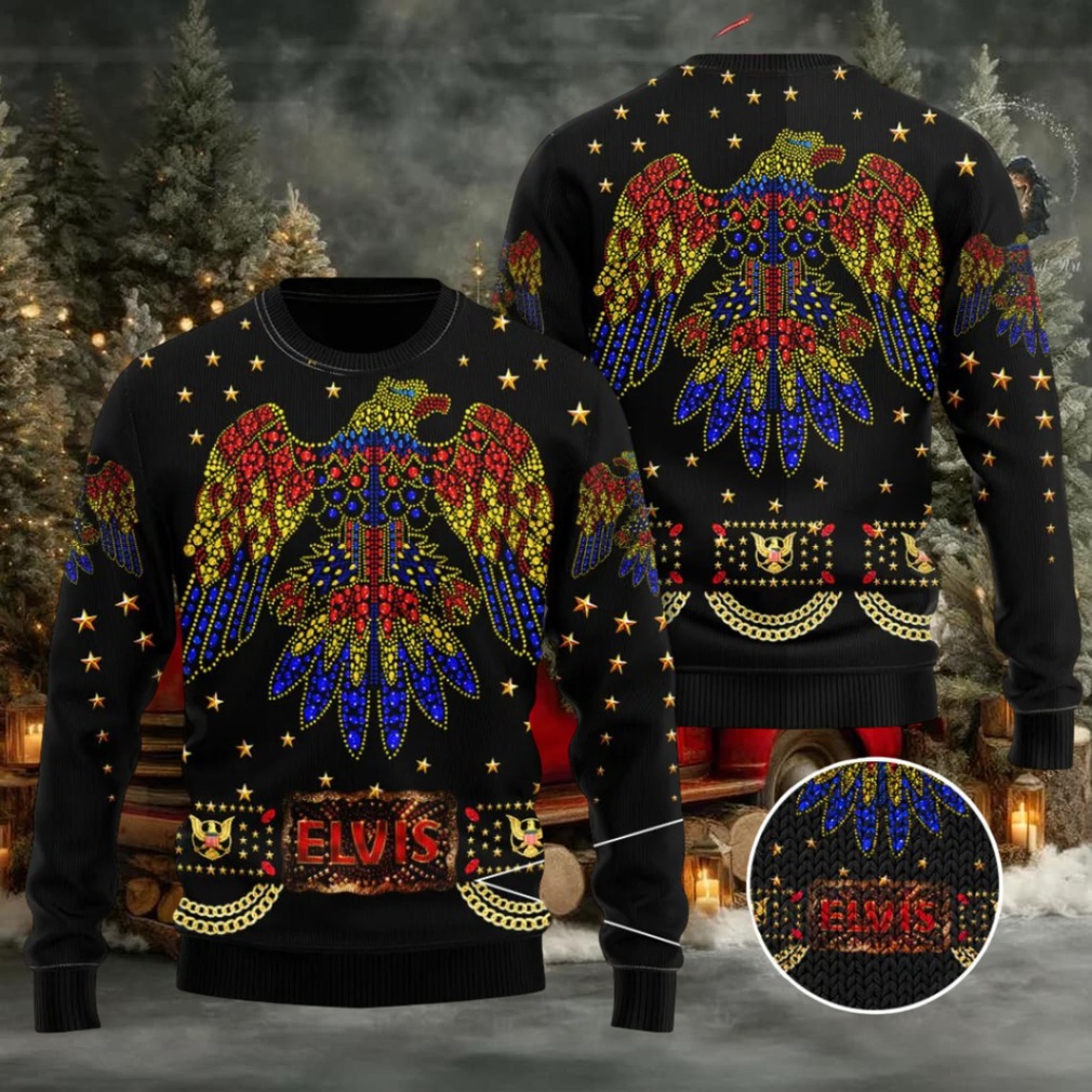 Elvis Presley Ugly Sweater – TANTN 9635 Elvis Presley Ugly Sweater – TANTN 9635
