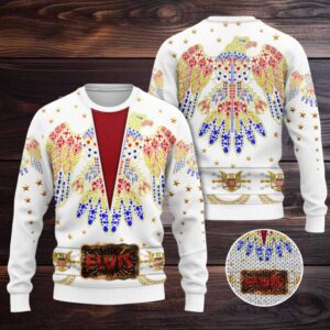 Elvis Presley Ugly Sweater – TANTN 9657 Elvis Presley Ugly Sweater – TANTN 9657