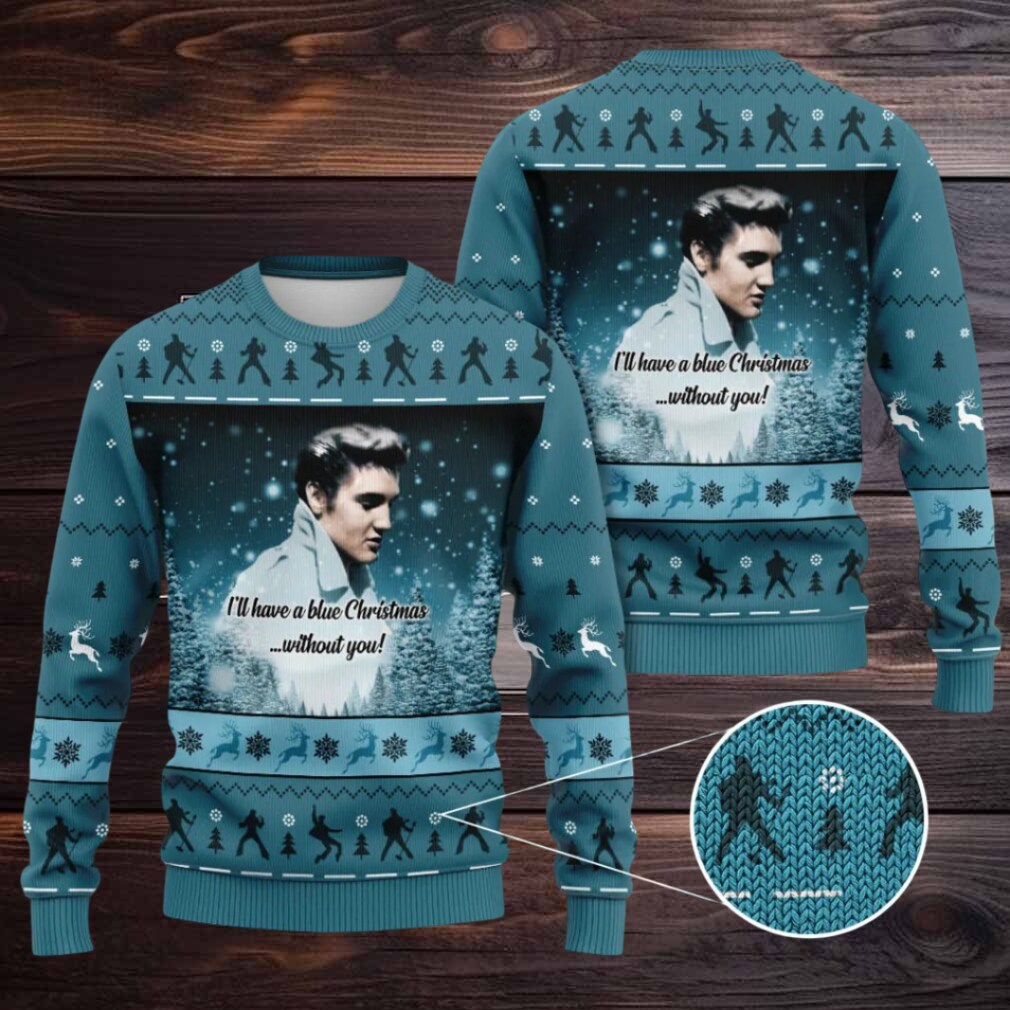 Elvis Presley Ugly Sweater – VANDH 1797 Elvis Presley Ugly Sweater – VANDH 1797
