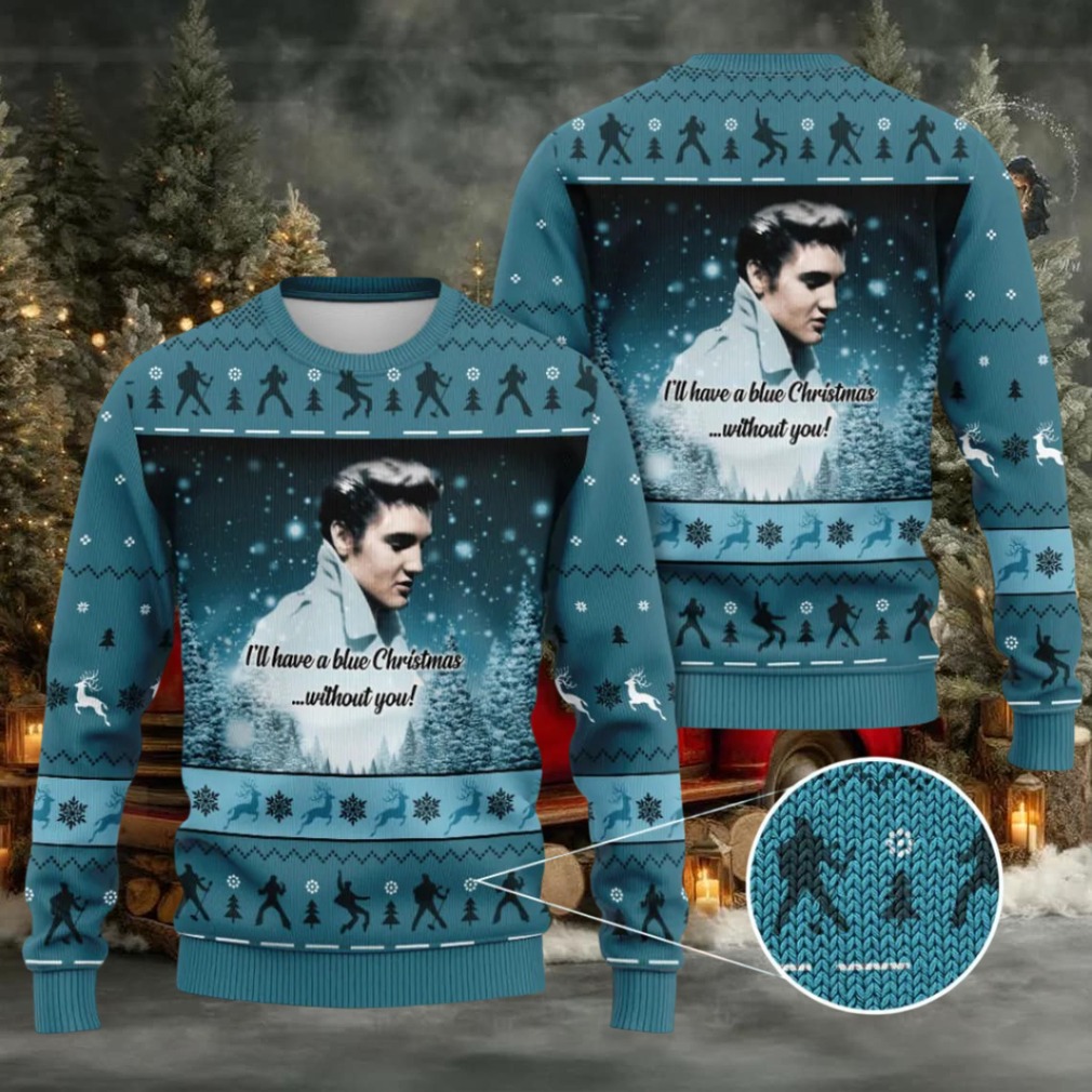 Elvis Presley Ugly Sweater – VANDH 1797 Elvis Presley Ugly Sweater – VANDH 1797