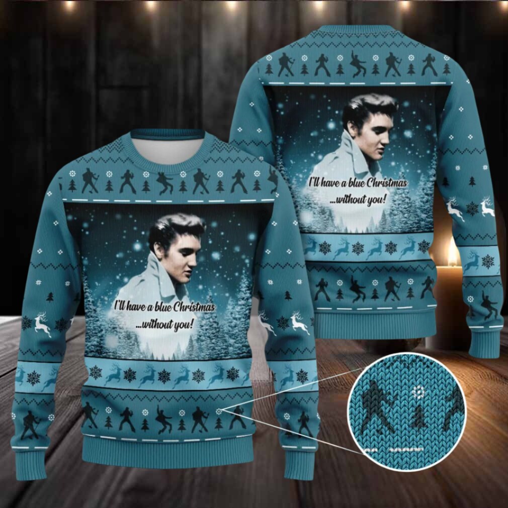 Elvis Presley Ugly Sweater – VANDH 1797 Elvis Presley Ugly Sweater – VANDH 1797