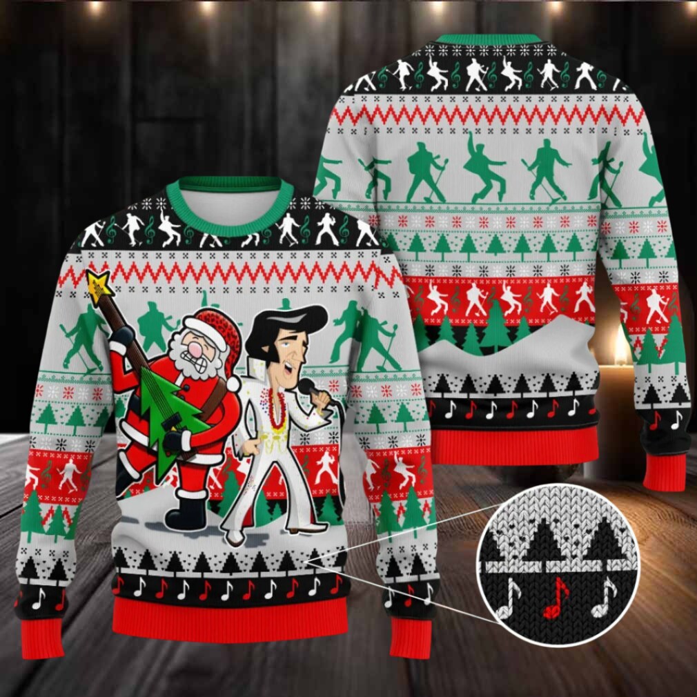 Elvis Presley Ugly Sweater – VANDH 1798 Elvis Presley Ugly Sweater – VANDH 1798