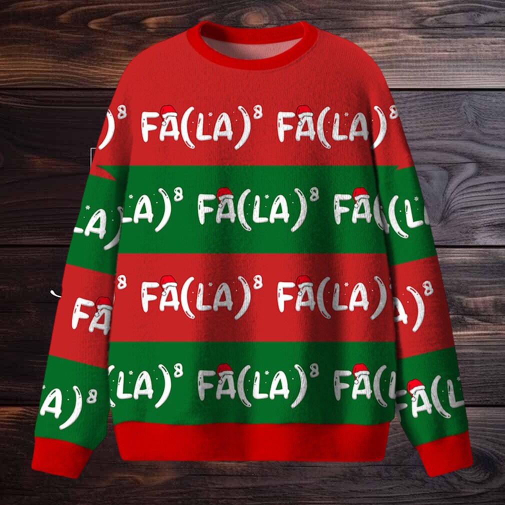 Fa La La La Funny Math Teacher Ugly Fluffy Christmas Sweater Fa La La La Funny Math Teacher Ugly Fluffy Christmas Sweater