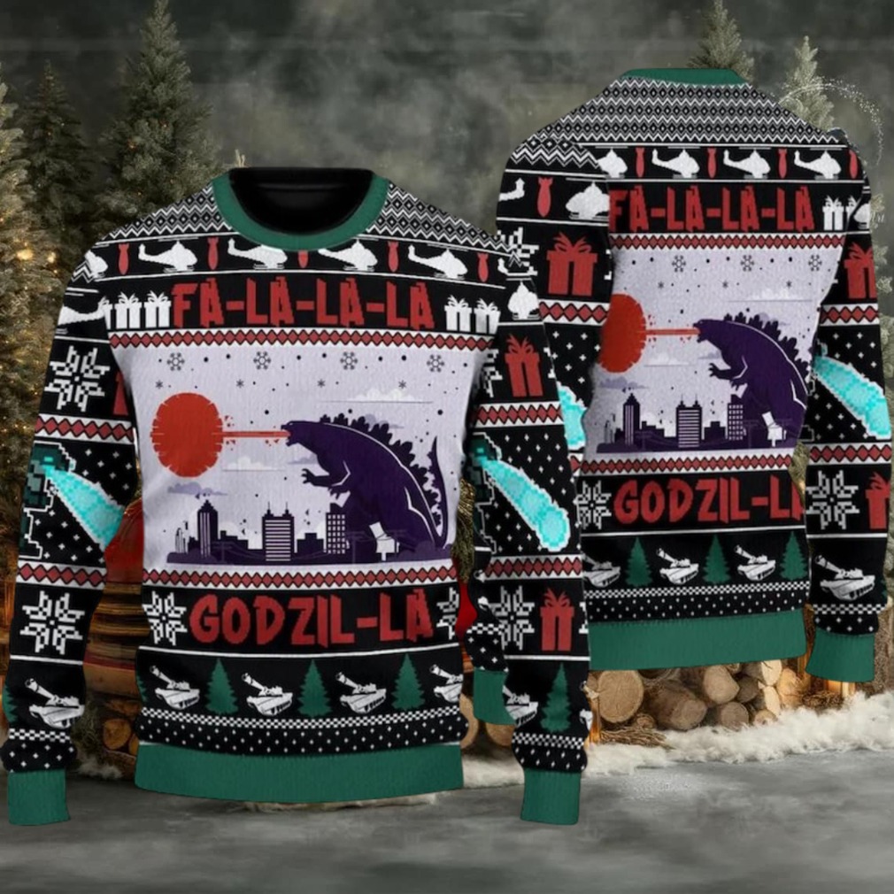 FaLaLaLa Monster Ugly Christmas Sweater FaLaLaLa Monster Ugly Christmas Sweater