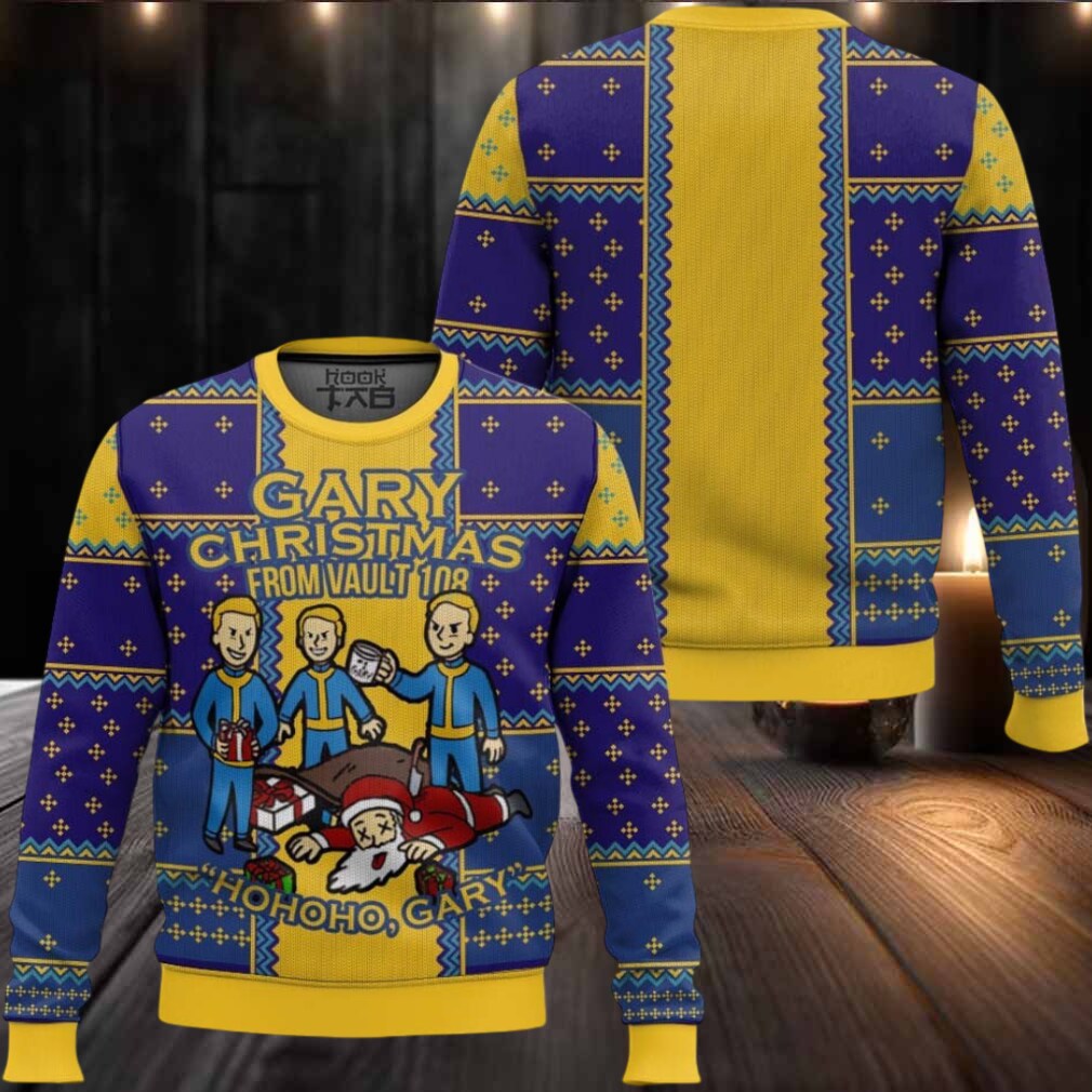 Fallout Gary Ugly Christmas Sweater Fallout Gary Ugly Christmas Sweater