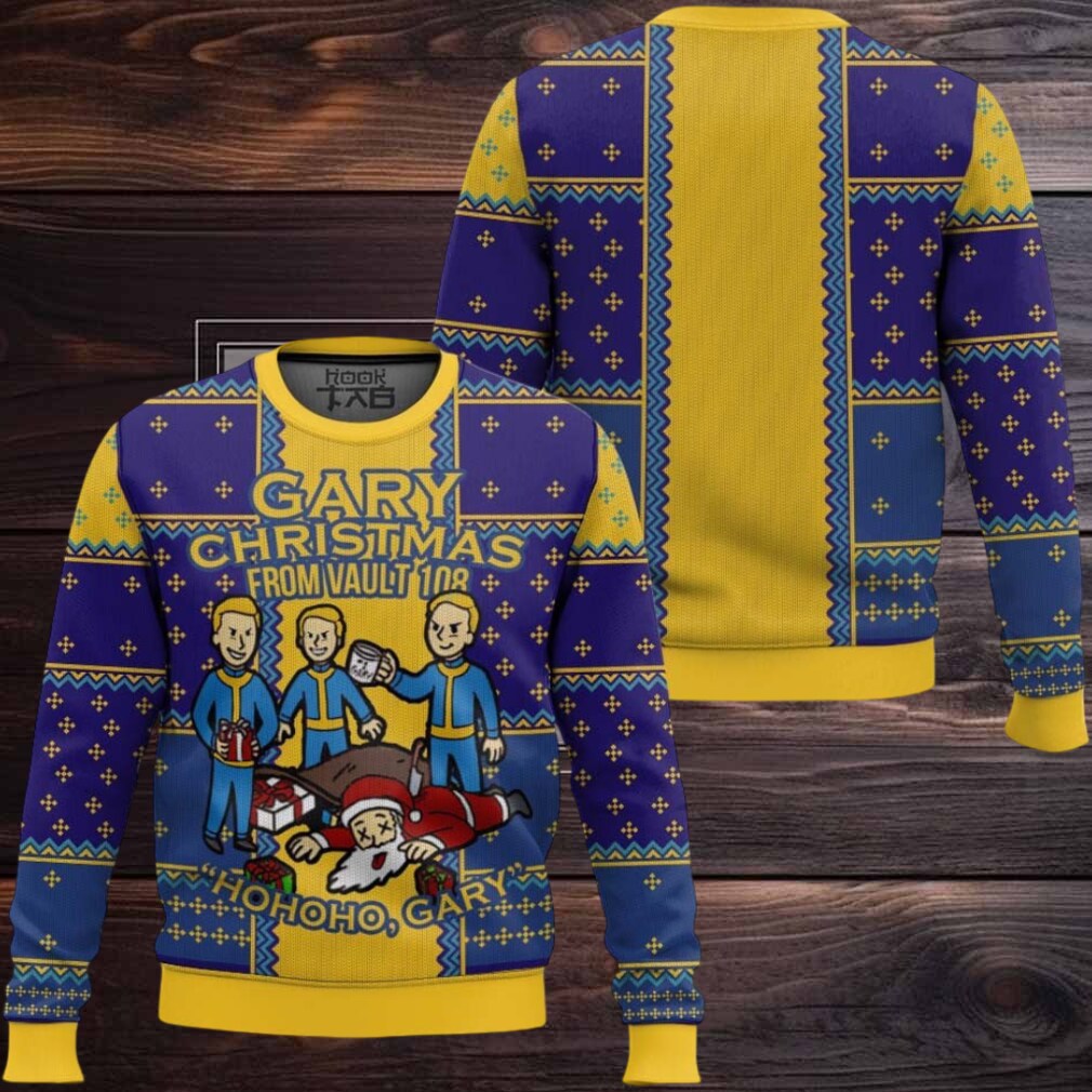 Fallout Gary Ugly Christmas Sweater Fallout Gary Ugly Christmas Sweater
