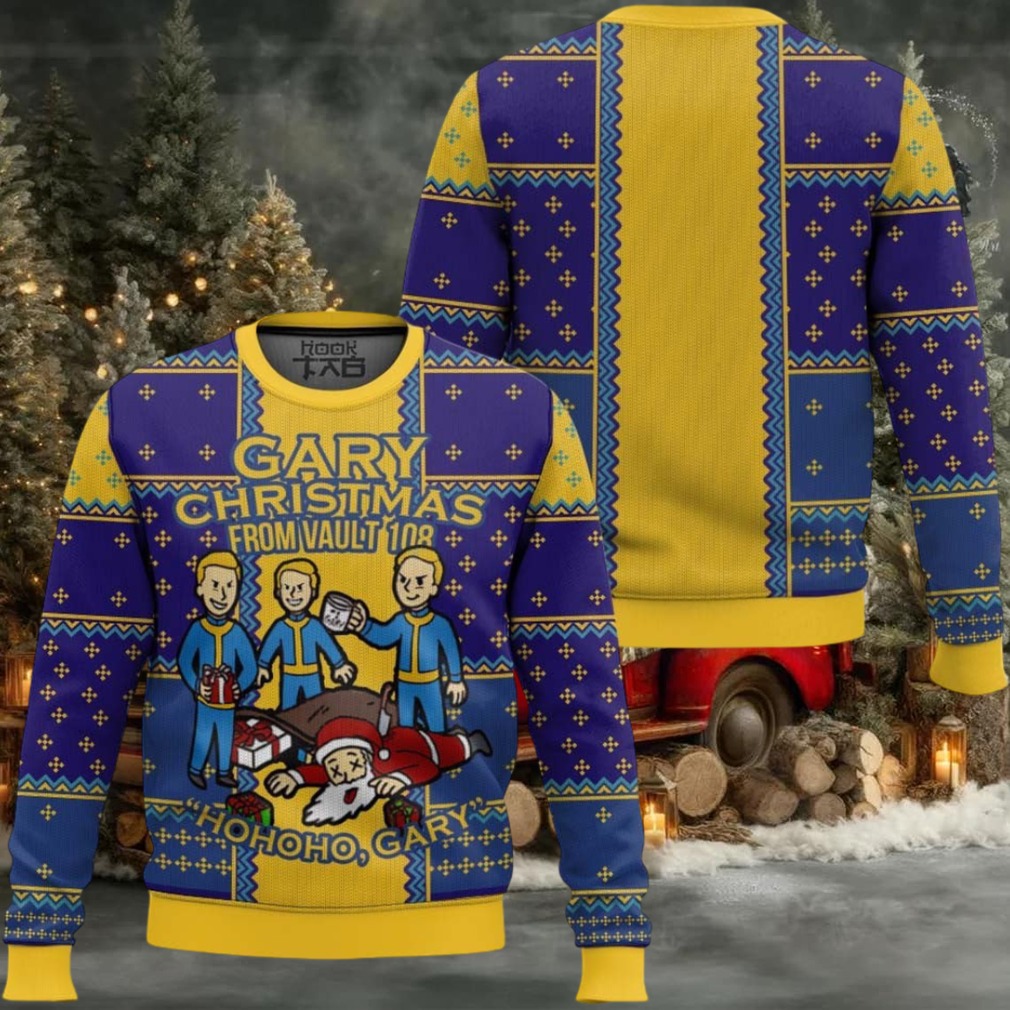 Fallout Gary Ugly Christmas Sweater Fallout Gary Ugly Christmas Sweater