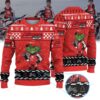 Cade Clason Partzilla PRMX Kawasaki × Grinch Ugly Christmas Sweater Cade Clason Partzilla PRMX Kawasaki × Grinch Ugly Christmas Sweater