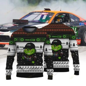Feal Suspension Race Aurimas Bakchis × Grinch Ugly Christmas Sweater