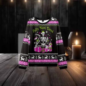 Feliz Navi Dead Ugly Christmas Sweatshirt
