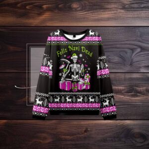 Feliz Navi Dead Ugly Christmas Sweatshirt