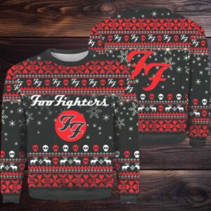 Foo Fighters Ugly Christmas Sweater