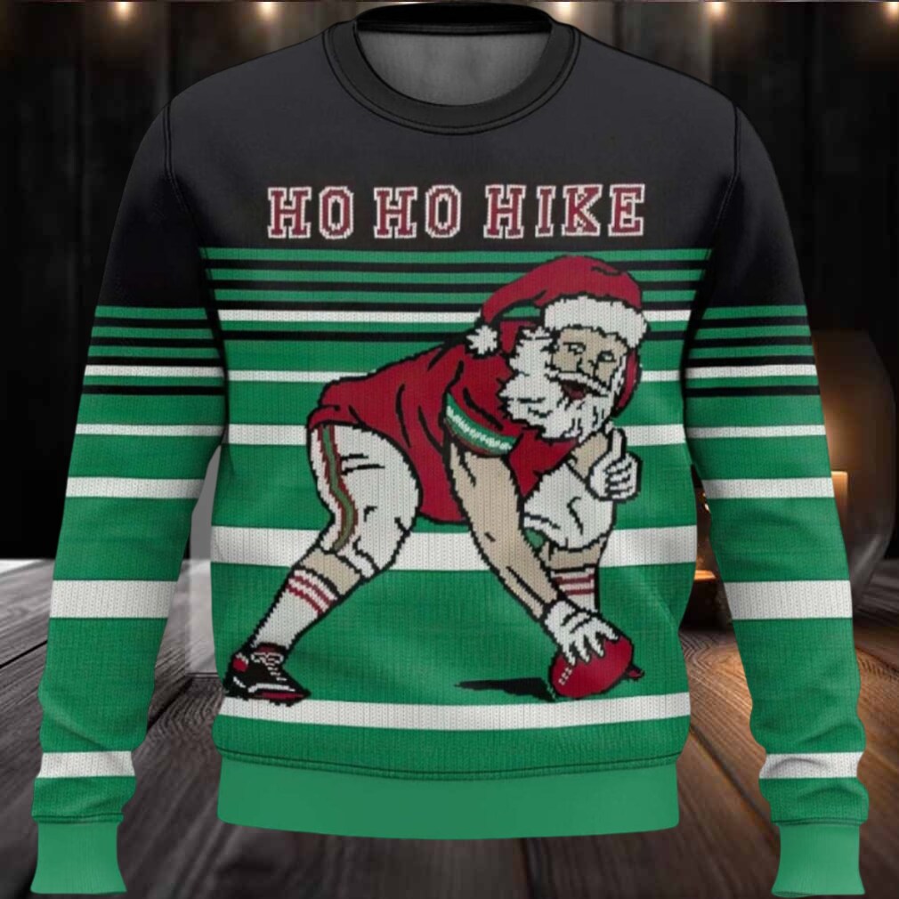 Football Santa Ugly Christmas Sweater Football Santa Ugly Christmas Sweater