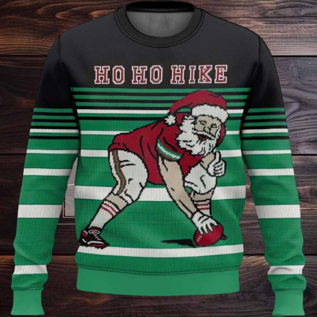 Football Santa Ugly Christmas Sweater Football Santa Ugly Christmas Sweater