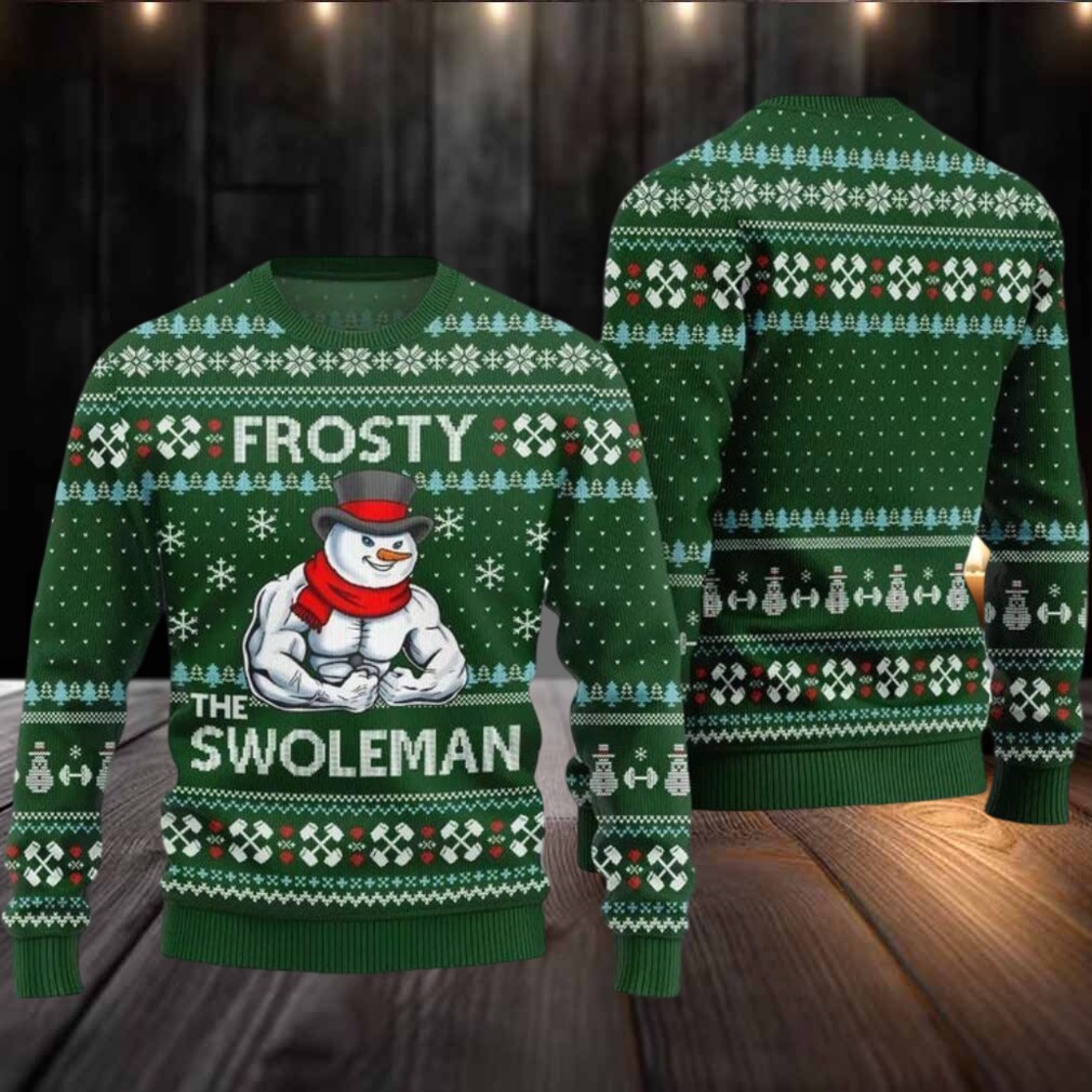 Frosty the Swoleman Ugly Christmas Sweater Frosty the Swoleman Ugly Christmas Sweater