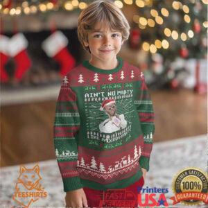 Funny Ain't No Party Like A Diddy Party Ugly Christmas Sweater Xmas Dirty Santa Diddy