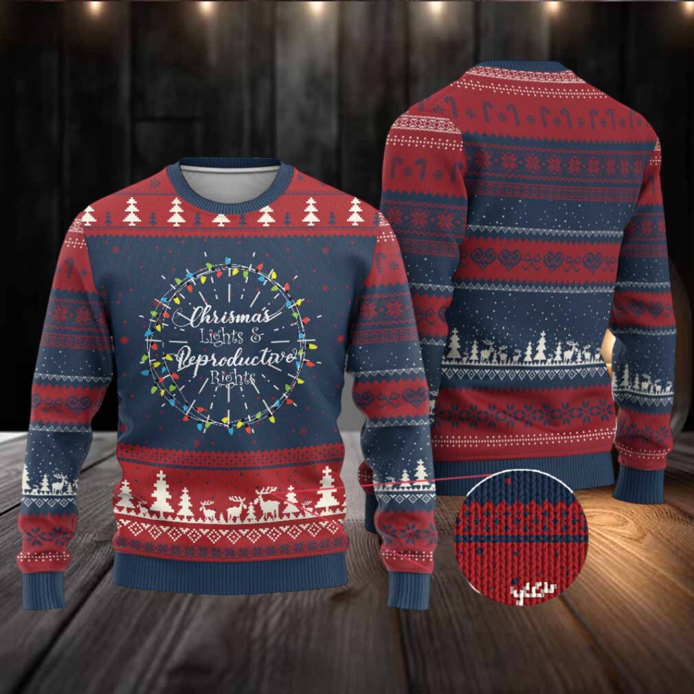 Funny Christmas Lights And Reproductive Rights Ugly Christmas Sweater Led Light Funny Christmas Lights And Reproductive Rights Ugly Christmas Sweater Led Light