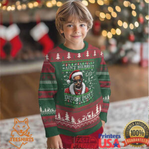 Funny Dirty Santa Diddy Xmas Ugly Christmas Sweater Ain't No Party Like A Diddy Party