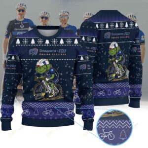 GROUPAMA FDJ × Grinch Christmas Ugly Sweater