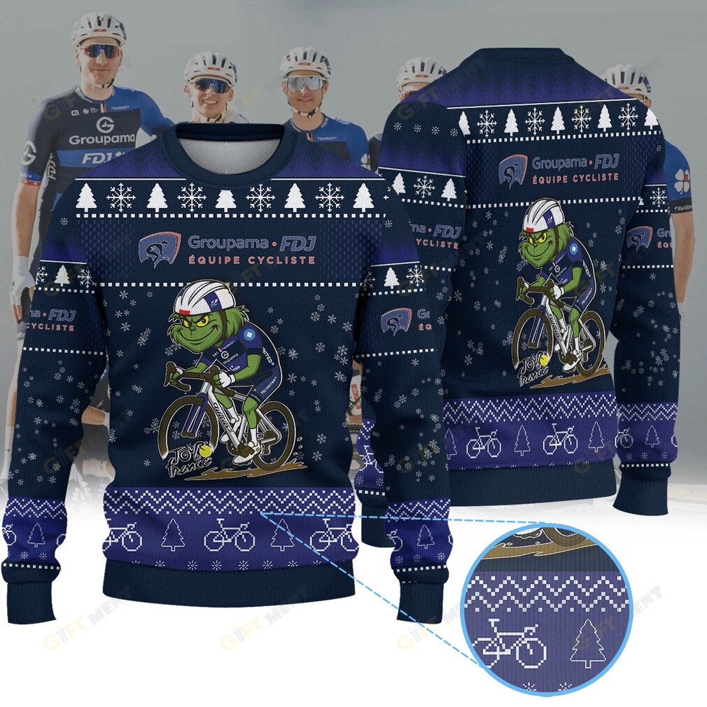 GROUPAMA FDJ × Grinch Christmas Ugly Sweater GROUPAMA FDJ × Grinch Christmas Ugly Sweater