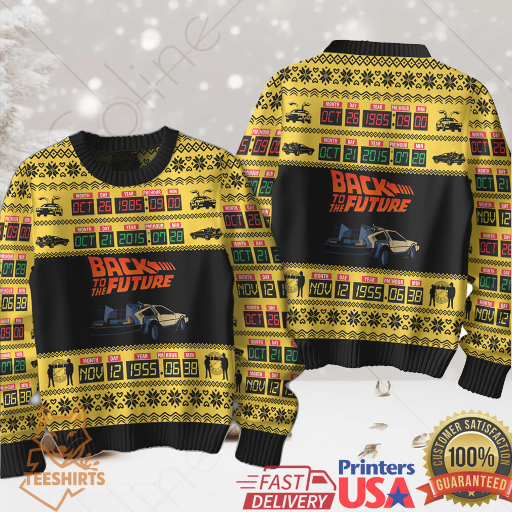 Get Back In Time for Christmas Sweater Get Back In Time for Christmas Sweater