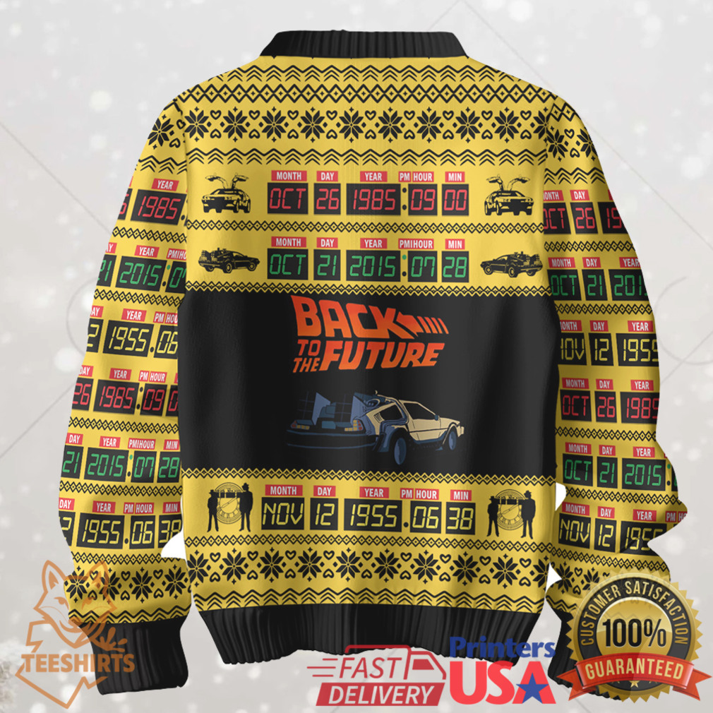 Get Back In Time for Christmas Sweater Get Back In Time for Christmas Sweater