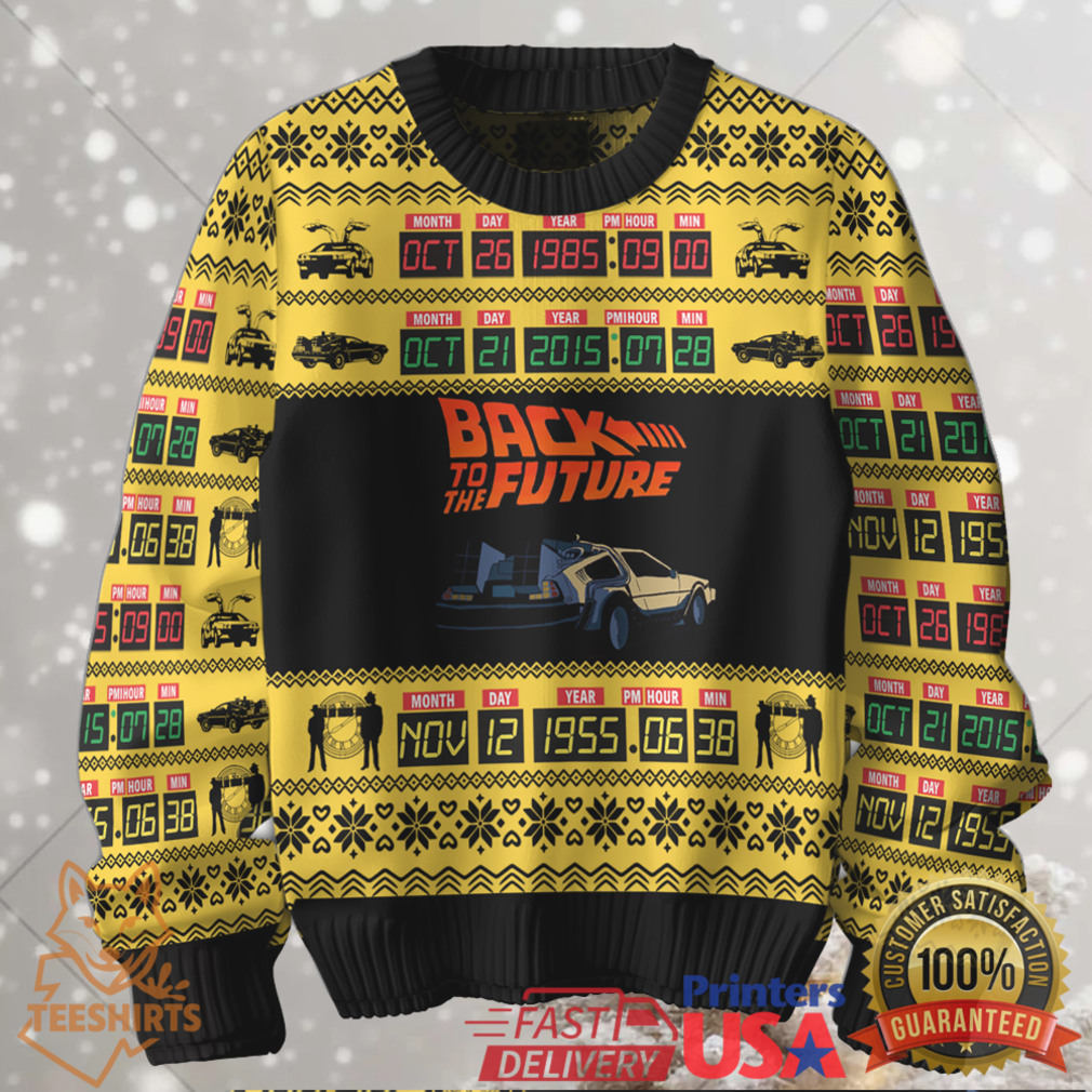 Get Back In Time for Christmas Sweater Get Back In Time for Christmas Sweater