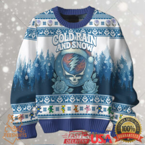 Grateful Dead Cold Rain and Snow Ugly Christmas Sweater