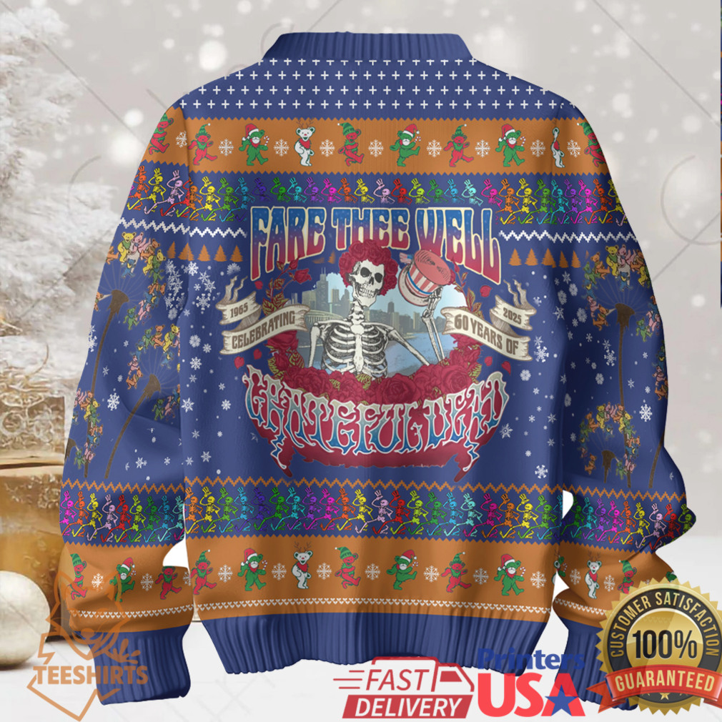 Grateful Dead Forever Grateful Forever Dead Ugly Christmas Sweater Grateful Dead Forever Grateful Forever Dead Ugly Christmas Sweater