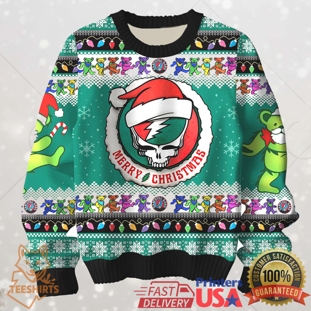 Grateful Dead Have Yourself A Jerry Christmas Ugly Sweater Grateful Dead Have Yourself A Jerry Christmas Ugly Sweater