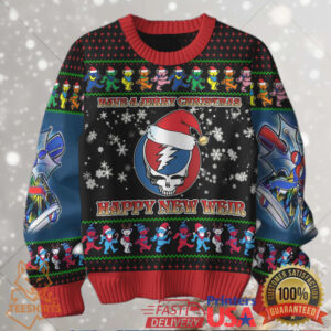 Grateful Dead Have a Jerry Christmas Ugly Sweater