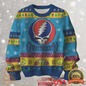 Grateful Dead Keep On Truckin' Ugly Christmas Sweater