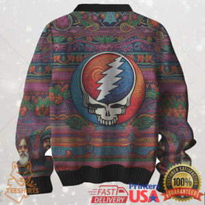 Grateful Dead Portrait Christmas Ugly Sweater