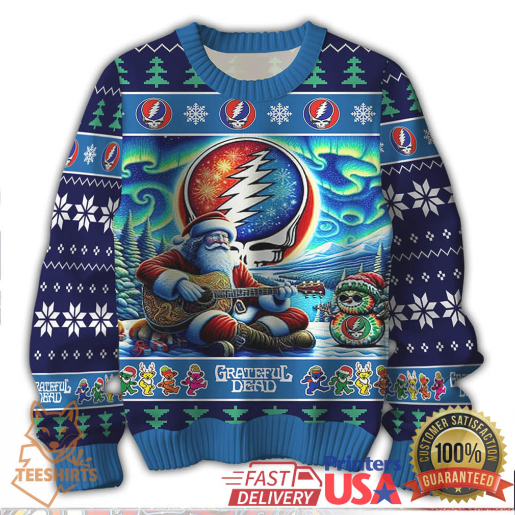 Grateful Dead Steal Your Christmas Ugly Sweater Grateful Dead Steal Your Christmas Ugly Sweater