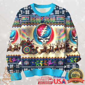 Grateful Dead Steal Your Face Christmas Sweater
