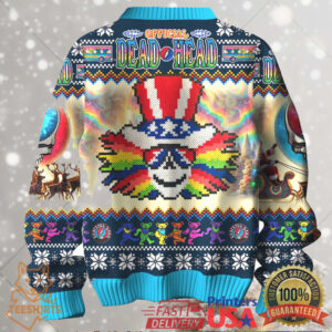 Grateful Dead Steal Your Face Christmas Sweater