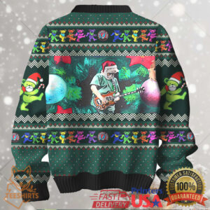 Grateful Dead Steal Your Face & Dancing Bears Christmas Ugly Sweater