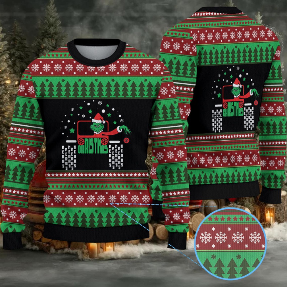 Grinch Jp Christmas Knitted Sweater Grinch Jp Christmas Knitted Sweater