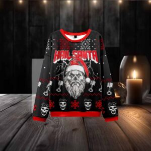 Hail Santa Ugly Christmas Sweatshirts