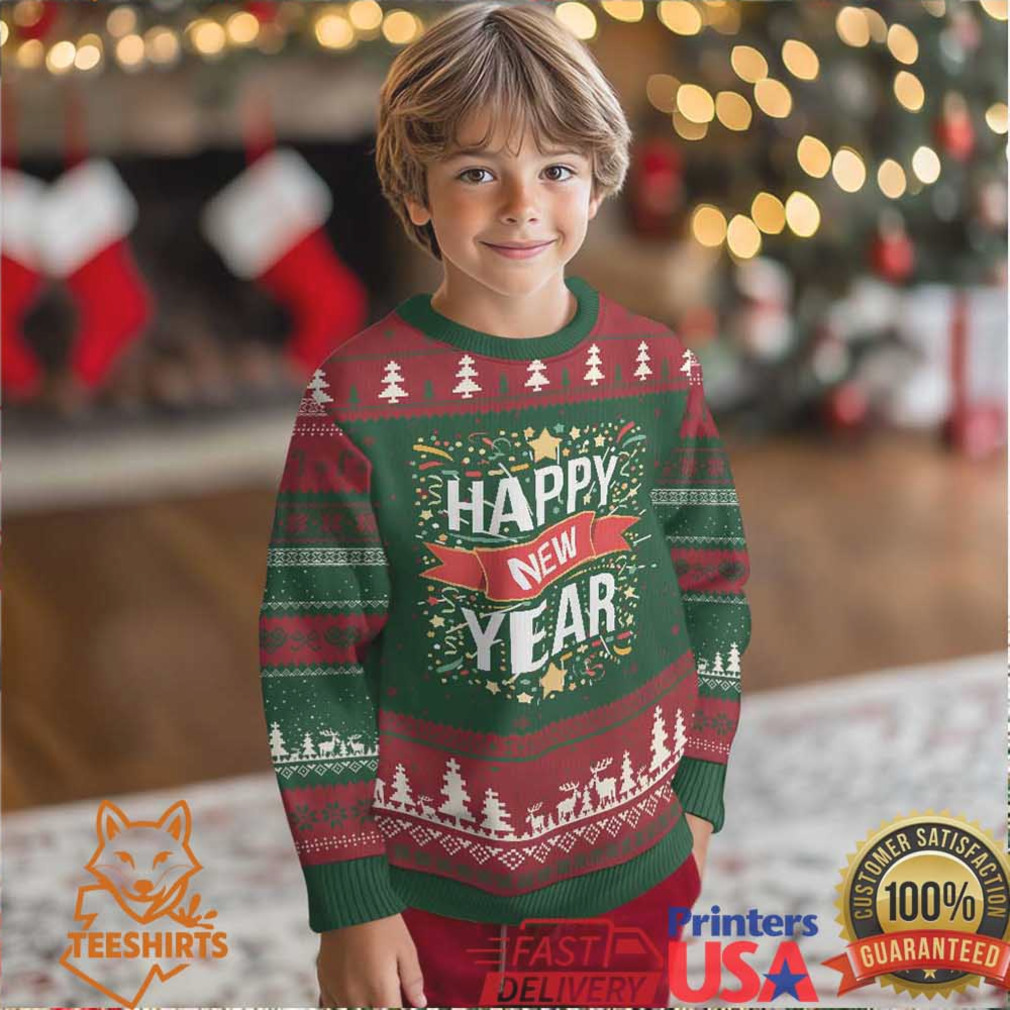 Happy New Year 2025 Ugly Christmas Sweater Confetti Fireworks Party Supplies Family Matching Happy New Year 2025 Ugly Christmas Sweater Confetti Fireworks Party Supplies Family Matching