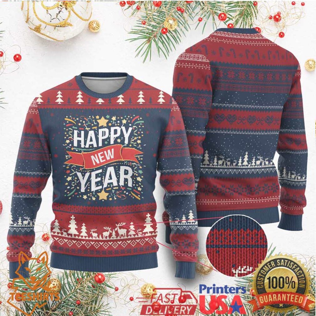 Happy New Year 2025 Ugly Christmas Sweater Confetti Fireworks Party Supplies Family Matching Happy New Year 2025 Ugly Christmas Sweater Confetti Fireworks Party Supplies Family Matching