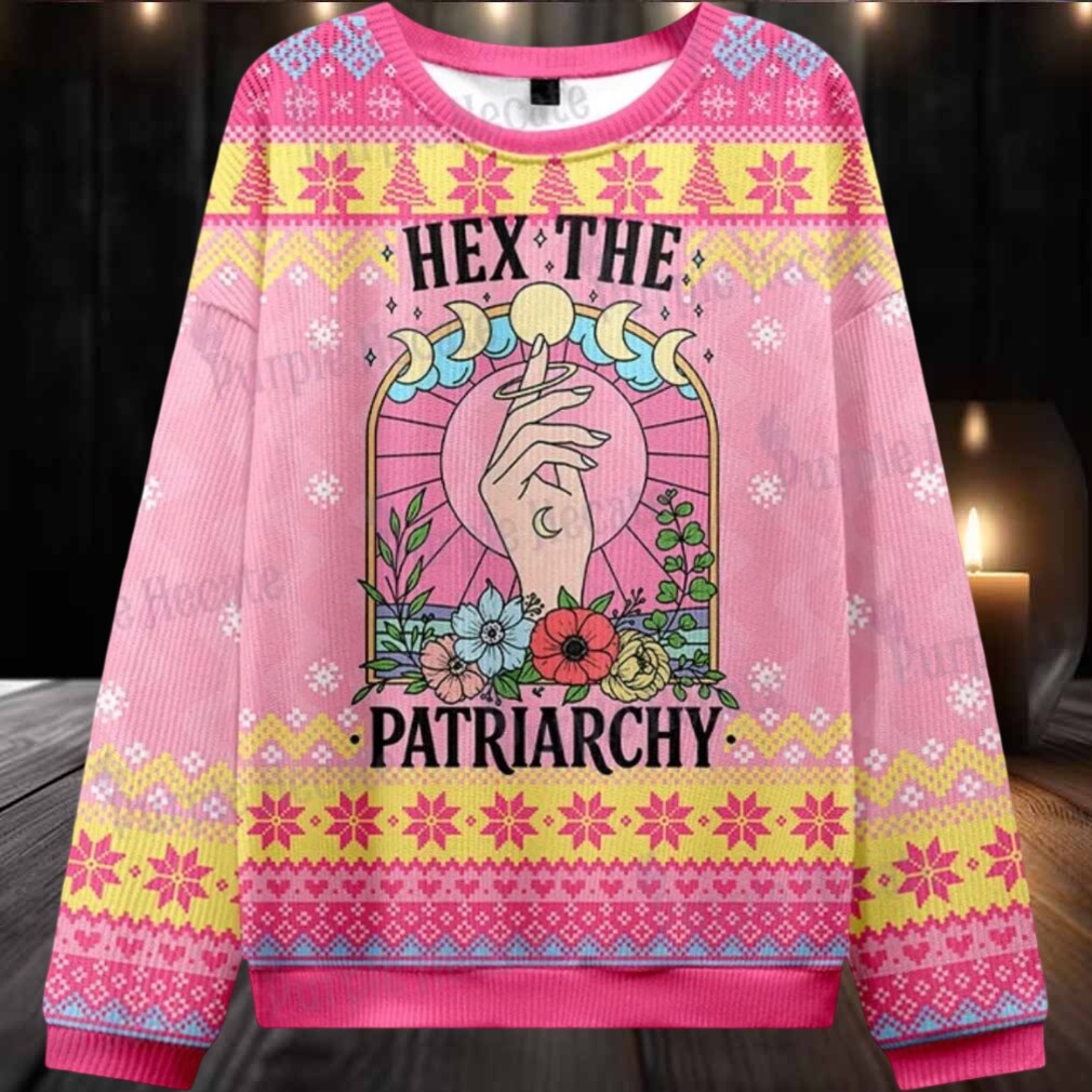 Hex The Patriarchy Ugly Christmas Sweater Hex The Patriarchy Ugly Christmas Sweater