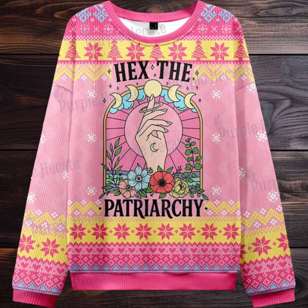Hex The Patriarchy Ugly Christmas Sweater Hex The Patriarchy Ugly Christmas Sweater