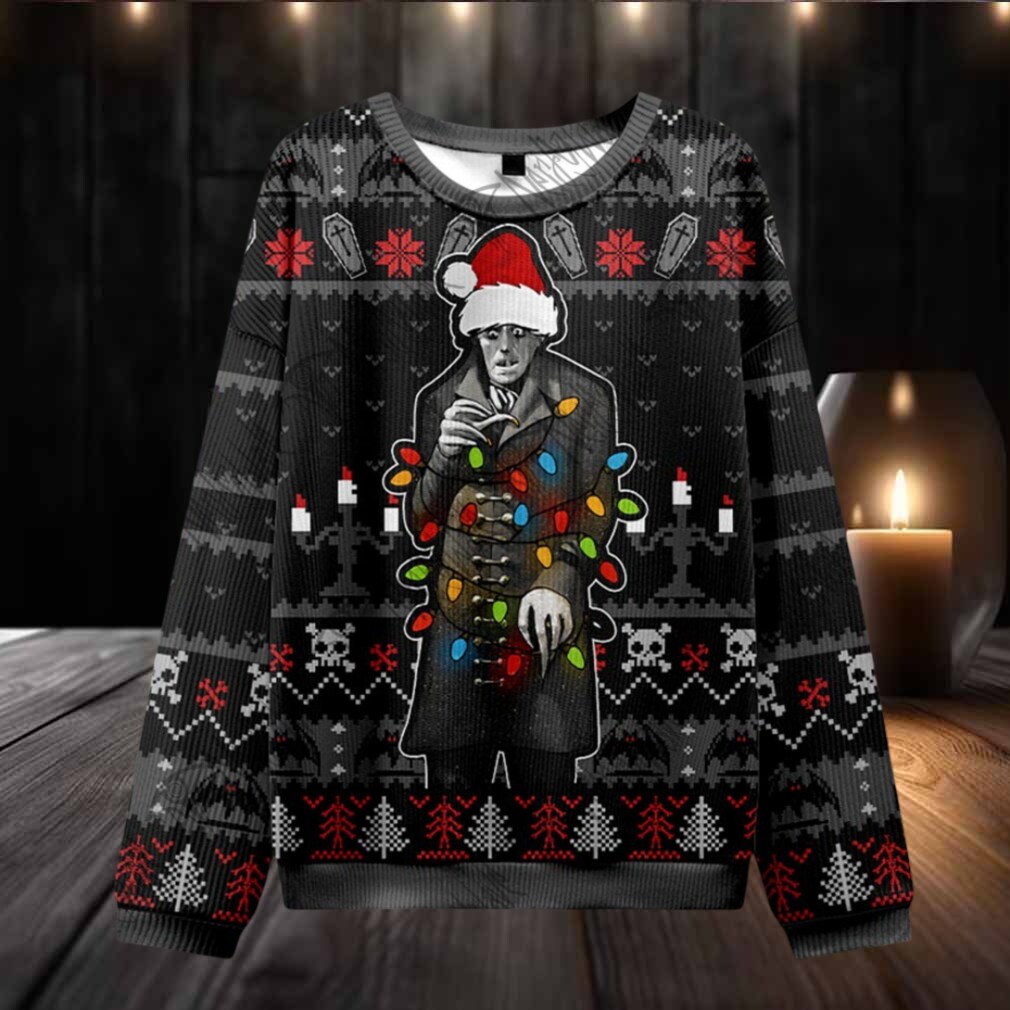 Bloody Christmas Ugly Sweatshirts front design