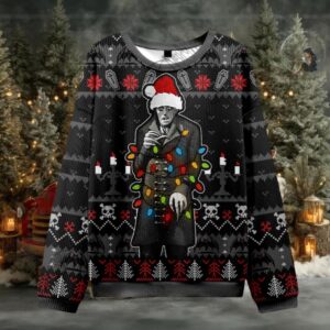 Ho! Ho! Ho! Bloody Christmas Ugly Sweatshirts