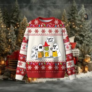 I Got A Rock Ghost Ugly Sweater