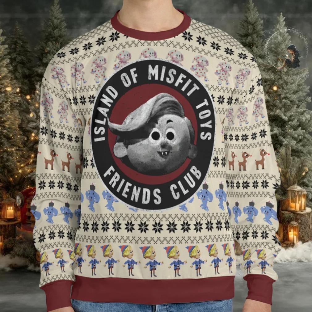 Island Of Misfit Toys Ugly Christmas Sweatshirt Island Of Misfit Toys Ugly Christmas Sweatshirt